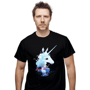 Secret_Shirts T-Shirts, Unisex / Small / Black Last Unicorn.