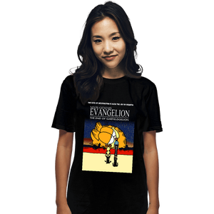 Daily_Deal_Shirts T-Shirts, Unisex / Small / Black End Of Neon Genesis Garfieldgelion