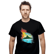 Load image into Gallery viewer, Shirts T-Shirts, Unisex / Small / Black Sunset On Koholint