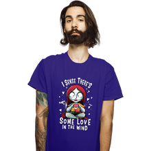 Load image into Gallery viewer, Daily_Deal_Shirts T-Shirts, Unisex / Small / Violet Some Love In The Wind
