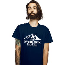 Load image into Gallery viewer, Shirts T-Shirts, Unisex / Small / Navy The Overlook