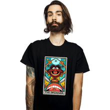 Load image into Gallery viewer, Daily_Deal_Shirts T-Shirts, Unisex / Small / Black The Drummer