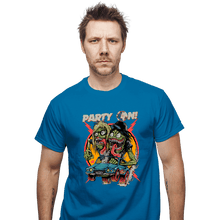 Load image into Gallery viewer, Shirts T-Shirts, Unisex / Small / Sapphire Party On