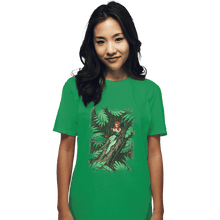 Load image into Gallery viewer, Shirts T-Shirts, Unisex / Small / Irish Green Secret Garden