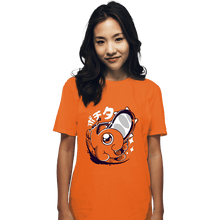 Load image into Gallery viewer, Secret_Shirts T-Shirts, Unisex / Small / Orange Chainsaw Cute