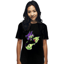 Load image into Gallery viewer, Shirts T-Shirts, Unisex / Small / Black Magical Silhouettes - Maleficent