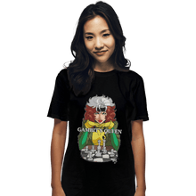 Load image into Gallery viewer, Shirts T-Shirts, Unisex / Small / Black Gambit's Queen