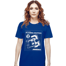 Load image into Gallery viewer, Daily_Deal_Shirts T-Shirts, Unisex / Small / Royal Blue Plasma Cutter