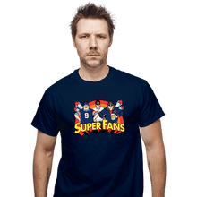 Load image into Gallery viewer, Daily_Deal_Shirts T-Shirts, Unisex / Small / Navy Da Super Fans