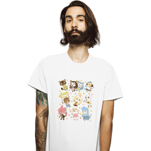 Load image into Gallery viewer, Shirts T-Shirts, Unisex / Small / White Cute Bunch