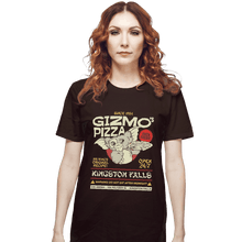 Load image into Gallery viewer, Shirts T-Shirts, Unisex / Small / Dark Chocolate Gizmo's Pizza