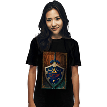 Load image into Gallery viewer, Shirts T-Shirts, Unisex / Small / Black Legend Of Zelda Poster