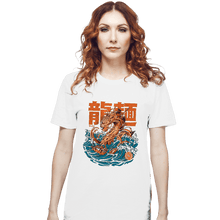 Load image into Gallery viewer, Daily_Deal_Shirts T-Shirts, Unisex / Small / White Ramen Dragon