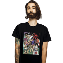 Load image into Gallery viewer, Shirts T-Shirts, Unisex / Small / Black Ninja Scroll