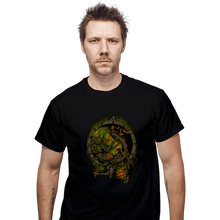 Load image into Gallery viewer, Secret_Shirts T-Shirts, Unisex / Small / Black TMNT Mikey