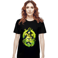 Load image into Gallery viewer, Shirts T-Shirts, Unisex / Small / Black Verdant Strider Tighnari