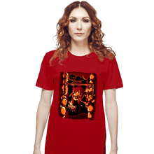 Load image into Gallery viewer, Daily_Deal_Shirts T-Shirts, Unisex / Small / Red Reach The Palace
