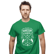 Load image into Gallery viewer, Shirts T-Shirts, Unisex / Small / Irish Green Dungeon Dancer