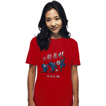 Load image into Gallery viewer, Secret_Shirts T-Shirts, Unisex / Small / Red Captain Shoryuken!