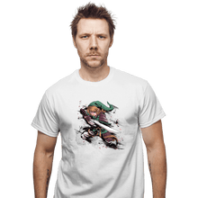Load image into Gallery viewer, Secret_Shirts T-Shirts, Unisex / Small / White Samurai Hero Of Time