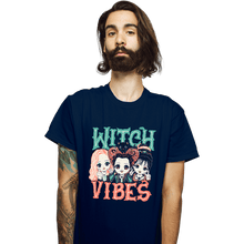 Load image into Gallery viewer, Daily_Deal_Shirts T-Shirts, Unisex / Small / Navy Witch Vibes
