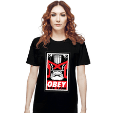 Load image into Gallery viewer, Daily_Deal_Shirts T-Shirts, Unisex / Small / Black Obey The Law