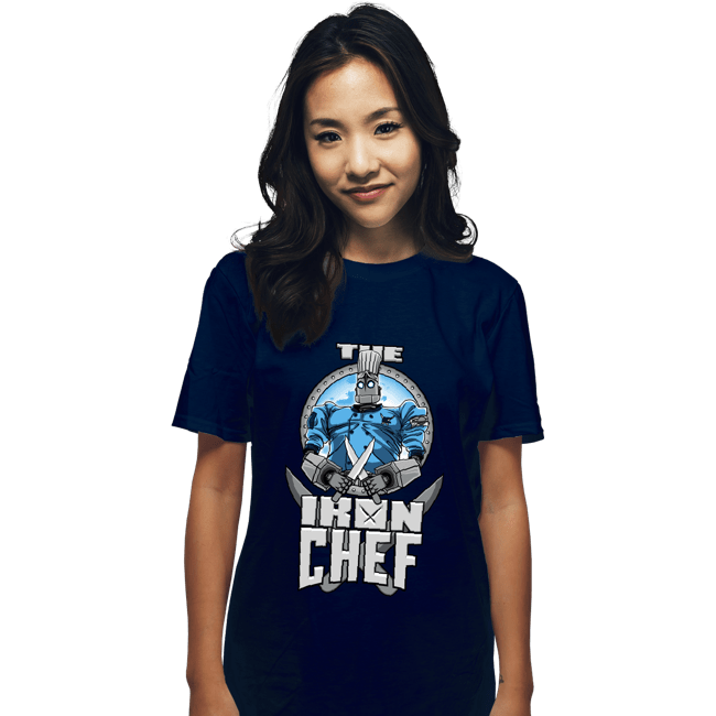 Daily_Deal_Shirts T-Shirts, Unisex / Small / Navy The Iron Chef