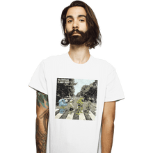 Load image into Gallery viewer, Shirts T-Shirts, Unisex / Small / White Flabby Road
