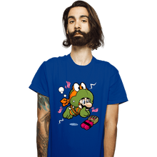 Load image into Gallery viewer, Shirts T-Shirts, Unisex / Small / Royal Blue Super Mikey Suit