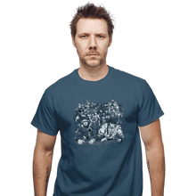 Load image into Gallery viewer, Shirts T-Shirts, Unisex / Small / Indigo Blue Fun With Old Friends