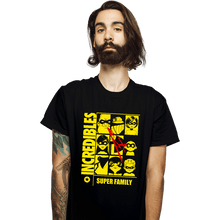 Load image into Gallery viewer, Shirts T-Shirts, Unisex / Small / Black Who Watches The Family?