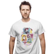Load image into Gallery viewer, Shirts T-Shirts, Unisex / Small / White What's The Story?