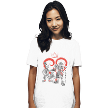 Load image into Gallery viewer, Shirts T-Shirts, Unisex / Small / White Kingdom Sumi-e