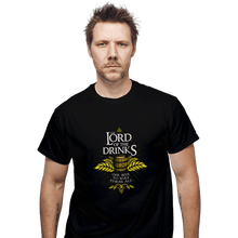 Load image into Gallery viewer, Shirts T-Shirts, Unisex / Small / Black The Lord Of The Drinks