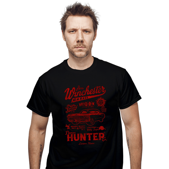 Daily_Deal_Shirts T-Shirts, Unisex / Small / Black Winchester Garage