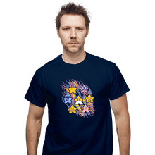 Load image into Gallery viewer, Secret_Shirts T-Shirts, Unisex / Small / Navy Star Power