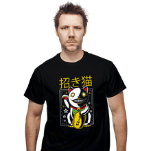 Load image into Gallery viewer, Shirts T-Shirts, Unisex / Small / Black Emil Maneki Neko