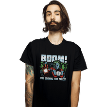 Load image into Gallery viewer, Daily_Deal_Shirts T-Shirts, Unisex / Small / Black Captain Machine