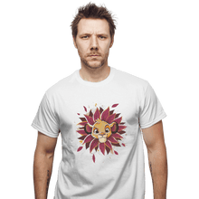 Load image into Gallery viewer, Shirts T-Shirts, Unisex / Small / White Simba Watercolor