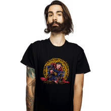 Load image into Gallery viewer, Secret_Shirts T-Shirts, Unisex / Small / Black Strange Knight