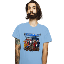 Load image into Gallery viewer, Daily_Deal_Shirts T-Shirts, Unisex / Small / Powder Blue Welcome To Time Con