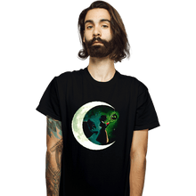 Load image into Gallery viewer, Daily_Deal_Shirts T-Shirts, Unisex / Small / Black Snow Moon