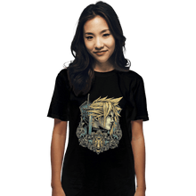 Load image into Gallery viewer, Shirts T-Shirts, Unisex / Small / Black Emblem Of The Mercenary