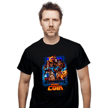 Load image into Gallery viewer, Secret_Shirts T-Shirts, Unisex / Small / Black Insert Coin Fighter