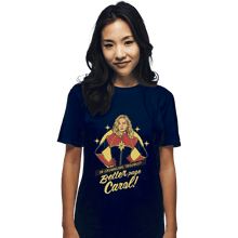 Load image into Gallery viewer, Shirts T-Shirts, Unisex / Small / Navy Better Page Carol