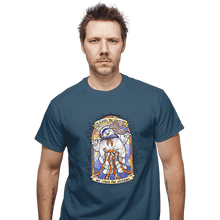 Load image into Gallery viewer, Shirts T-Shirts, Unisex / Small / Indigo Blue In Gozer We Trust