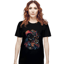 Load image into Gallery viewer, Daily_Deal_Shirts T-Shirts, Unisex / Small / Black Colorful Captain