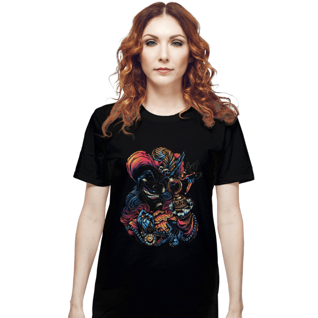Daily_Deal_Shirts T-Shirts, Unisex / Small / Black Colorful Captain