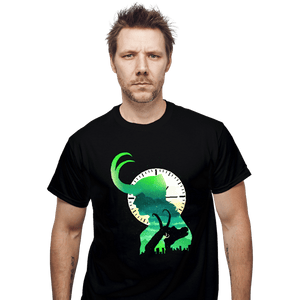 Shirts T-Shirts, Unisex / Small / Black Loki Sunset