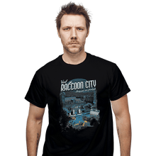 Load image into Gallery viewer, Shirts T-Shirts, Unisex / Small / Black Visit Raccoon City